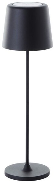 Brilliant G90939/76 Venkovní AKU stolní lampa KAAMI černá USB-C