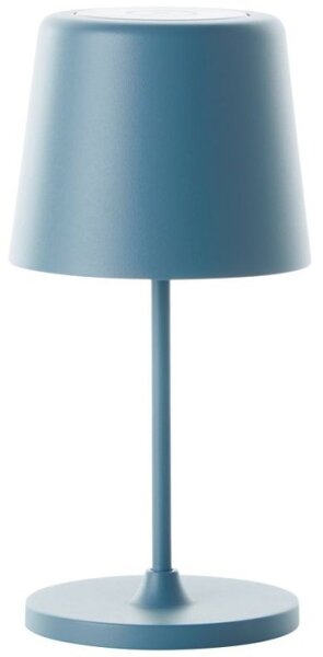 Brilliant G90939/04 Venkovní AKU stolní lampa KAAMI modrá USB-C