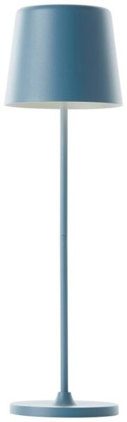 Brilliant G90939/04 Venkovní AKU stolní lampa KAAMI modrá USB-C
