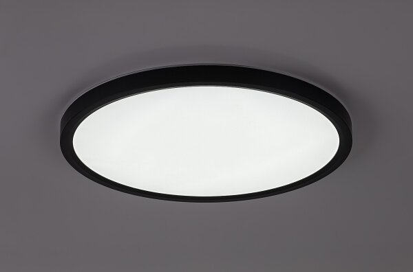 Rabalux 75084 - LED Koup. str. svítidlo LAUTREC 24W/230V pr. 40 cm IP44 černá