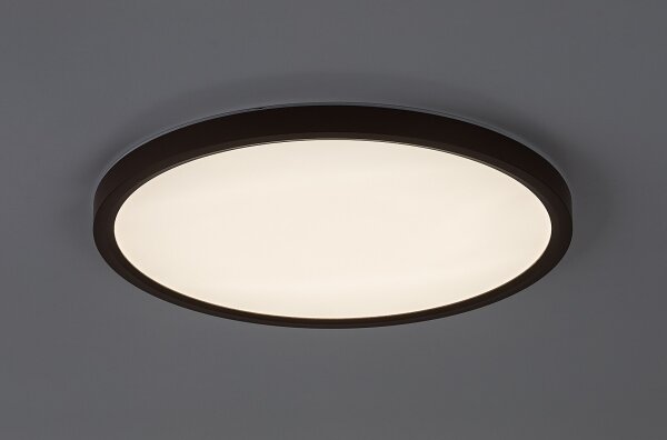 Rabalux 75083 - LED Koup. str. svítidlo LAUTREC 24W/230V pr. 40 cm IP44 hnědá