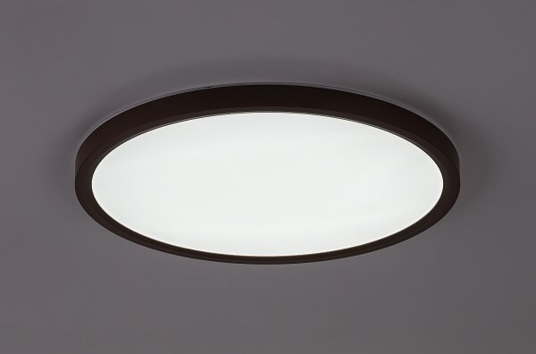 Rabalux 75083 - LED Koup. str. svítidlo LAUTREC 24W/230V pr. 40 cm IP44 hnědá