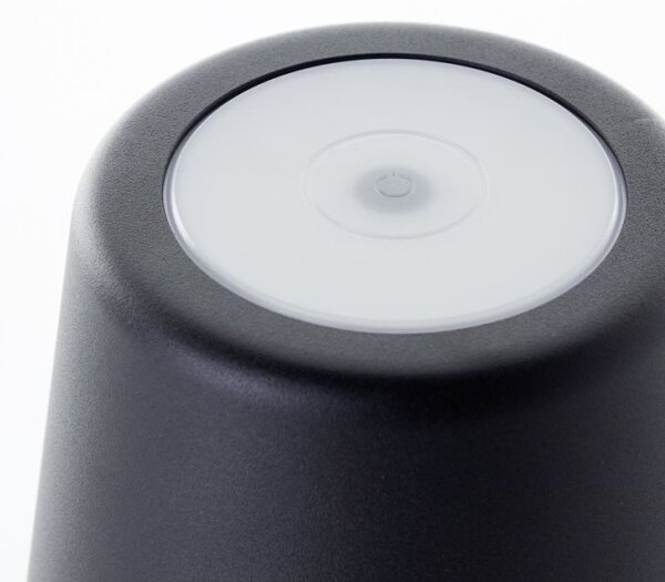 Brilliant G90939/76 Venkovní AKU stolní lampa KAAMI černá USB-C