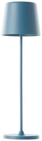 Brilliant G90939/04 Venkovní AKU stolní lampa KAAMI modrá USB-C