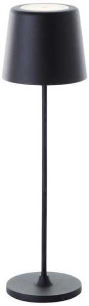 Brilliant G90939/76 Venkovní AKU stolní lampa KAAMI černá USB-C