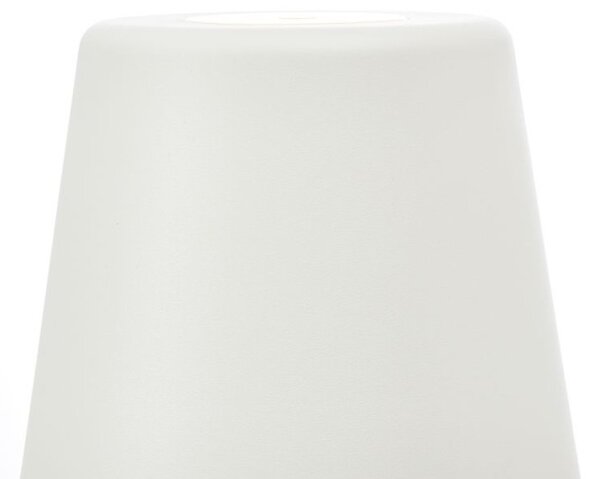 Brilliant G40890/05 Venkovní stojanová AKU lampa KAAMI bílá USB-C