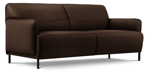 Hnědá kožená pohovka Windsor & Co Sofas Neso, 175 x 90 cm