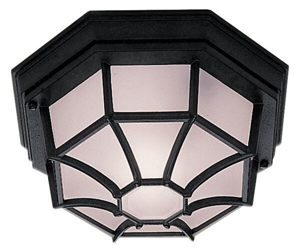 Searchlight 2942BK Stropní hliníkové svítidlo VERMONT černé IP54