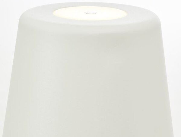 Brilliant G40890/05 Venkovní stojanová AKU lampa KAAMI bílá USB-C