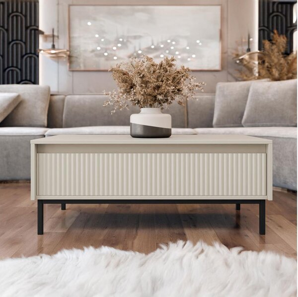 Konferenční stolek OZMI 100x40 cm kašmír