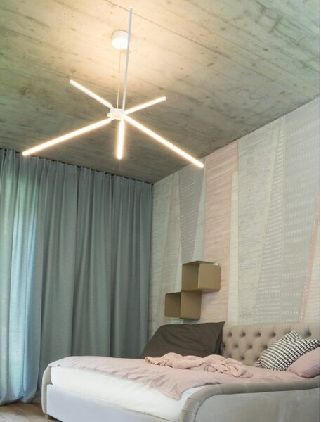 Maxlight P0270 Závěsné LED svítidlo SPIDER bílé