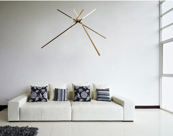Maxlight P0457 Luxusní závěsné LED svítidlo SPIDER zlaté