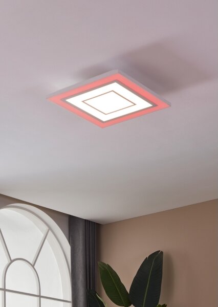 Eglo 900959 - LED RGBW Stmívatelné stropní svítidlo ALBARCA LED/18W/230V + DO
