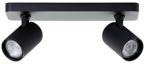 Brilliant G99202/76 Stropní hliníkové svítidlo MARTY 2 černé