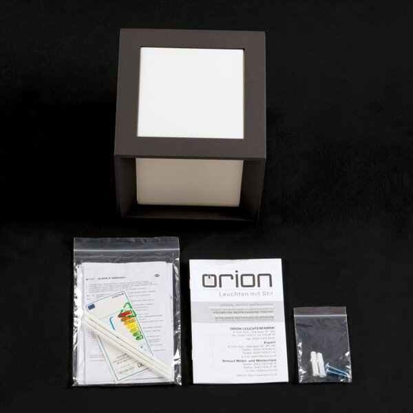 Orion AL_11-1208_ANTHR. Hliníkové venkovní svítidlo HENRY antracitové IP44