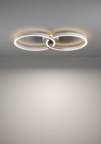 Eglo 900954 -LED RGBW Stmívatelné stropní svítidlo AMANDOLO 19,5W/230V bílá + DO