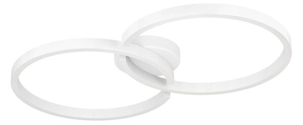Eglo 900954 -LED RGBW Stmívatelné stropní svítidlo AMANDOLO 19,5W/230V bílá + DO