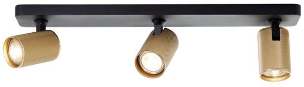 Brilliant G99203/86 Stropní hliníkové svítidlo MARTY 3 GOLD