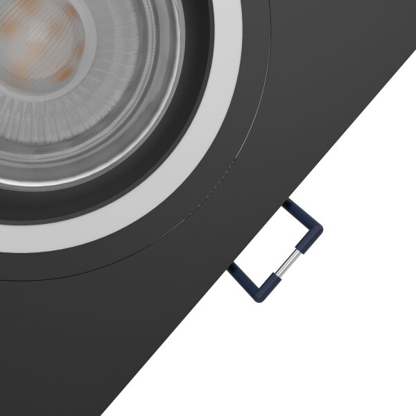Eglo 900763 - LED RGBW Stmívatelné podhledové svítidlo CAROSSO-Z 4,7W/230V černá
