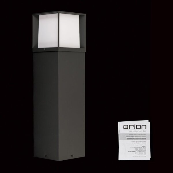 Orion AL_11-1316_anthrazit Hliníkové stojanové svítidlo HENRY antracitové IP44