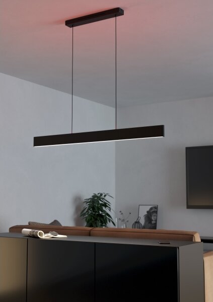 Eglo 31433 - LED RGBW Stmívatelný lustr na lanku ANDREAS-Z LED/38W/230V černá
