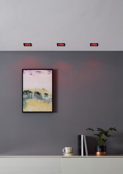 Eglo 900763 - LED RGBW Stmívatelné podhledové svítidlo CAROSSO-Z 4,7W/230V černá