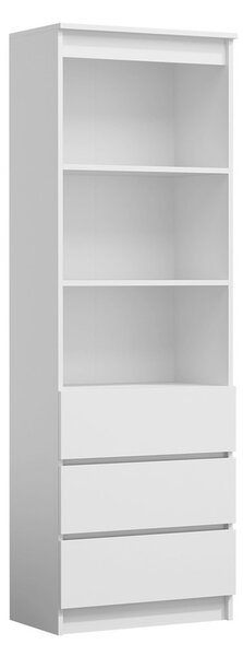 Regál RS 60 cm Eleylin, Barva: bílá / bílá 5902928618969