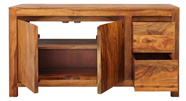 Skříňka pod umyvadlo Gani 130x70x45 z indického masivu palisandr