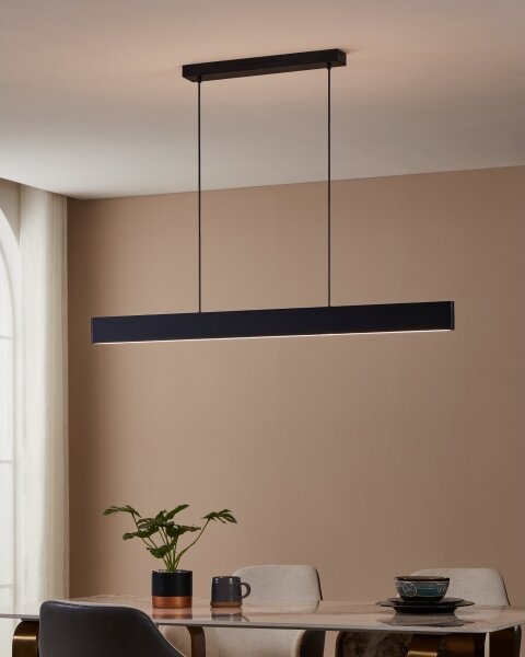 Eglo 31433 - LED RGBW Stmívatelný lustr na lanku ANDREAS-Z LED/38W/230V černá