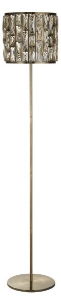 Searchlight EU6589AB Stojací lampa glamour BIJOU patina