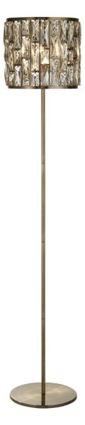 Searchlight EU6589AB Stojací lampa glamour BIJOU patina