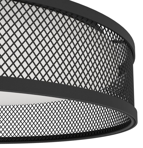 Eglo 900795 - LED Stropní svítidlo LUPPINERIA LED/20W/230V černá