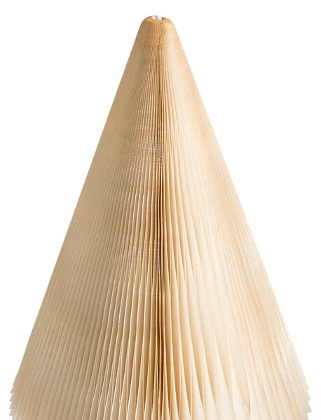 Sada 2 vánočních dekorací VEFSNA 90/122 cm Vánoční stromek Béžová