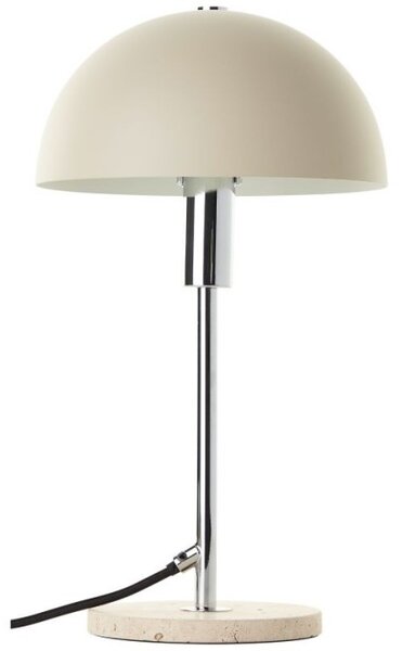 Brilliant 93095/79 Stolní lampa LILIAN béžová + TRAVERTIN