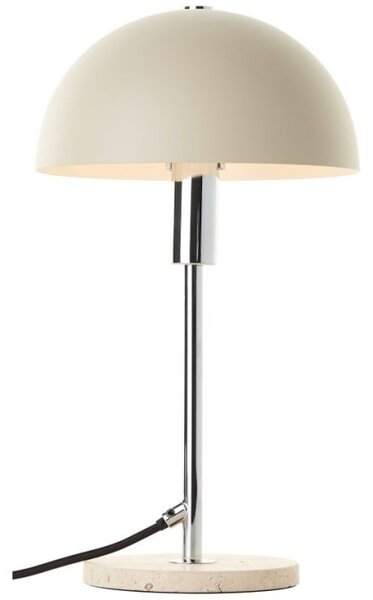 Brilliant 93095/79 Stolní lampa LILIAN béžová + TRAVERTIN