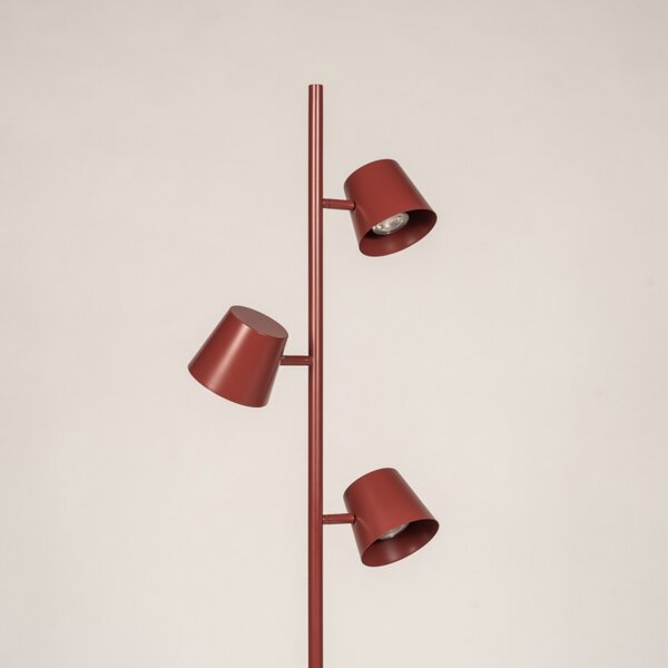 Stojací lampa Snap Fosca Red Trio (LMD)
