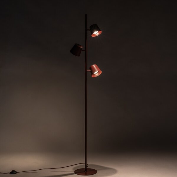 Stojací lampa Snap Fosca Red Trio (LMD)