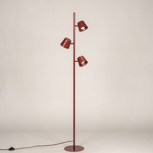 Stojací lampa Snap Fosca Red Trio (LMD)