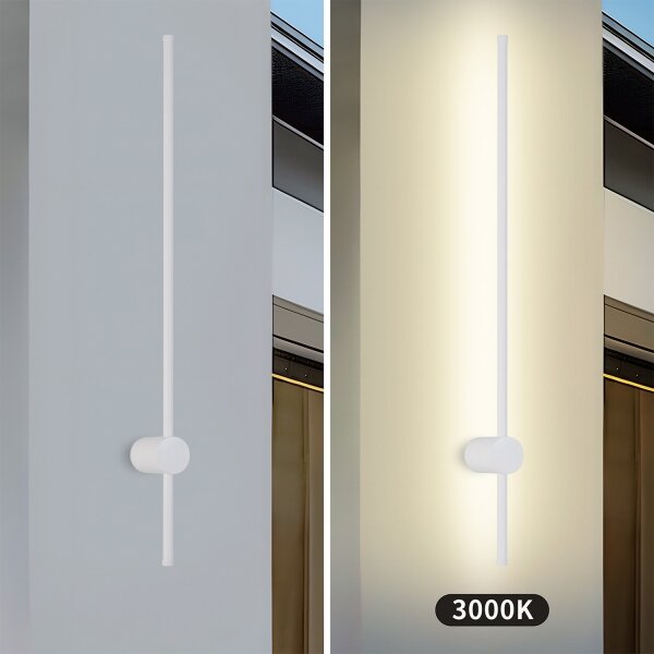 Brilagi - LED Venk. nást. svít. AURA LED/20W/230V 3000K IP54 97 cm bílá CRI 90
