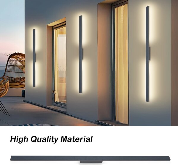 Brilagi - LED Venk. nást. svít. LUNA LED/30W/230V 4000K IP65 150 cm antr. CRI 90