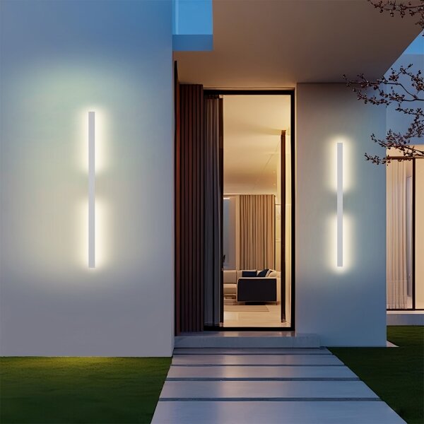 Brilagi - LED Venk. nást. svít. LUNA LED/24W/230V 3000K IP65 100 cm bílá CRI 90