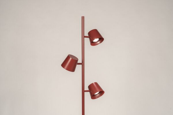 Stojací lampa Snap Fosca Red Trio (LMD)