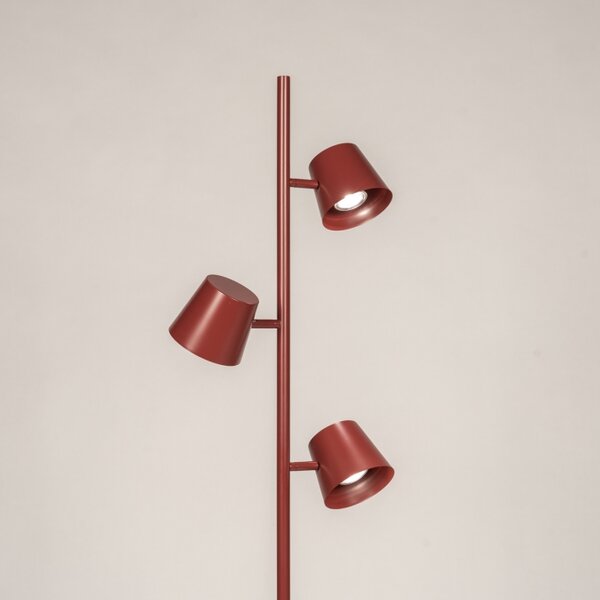 Stojací lampa Snap Fosca Red Trio (LMD)