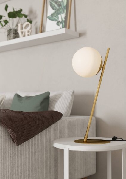 Eglo 900868 - Stolní lampa RONDO 1xE27/40W/230V
