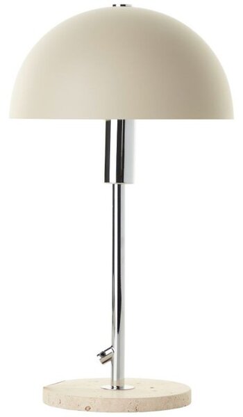 Brilliant 93095/79 Stolní lampa LILIAN béžová + TRAVERTIN