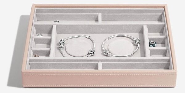 Stackers, Box na šperky Blush Classic 2 Charm Bracelet Layer | růžová 74400
