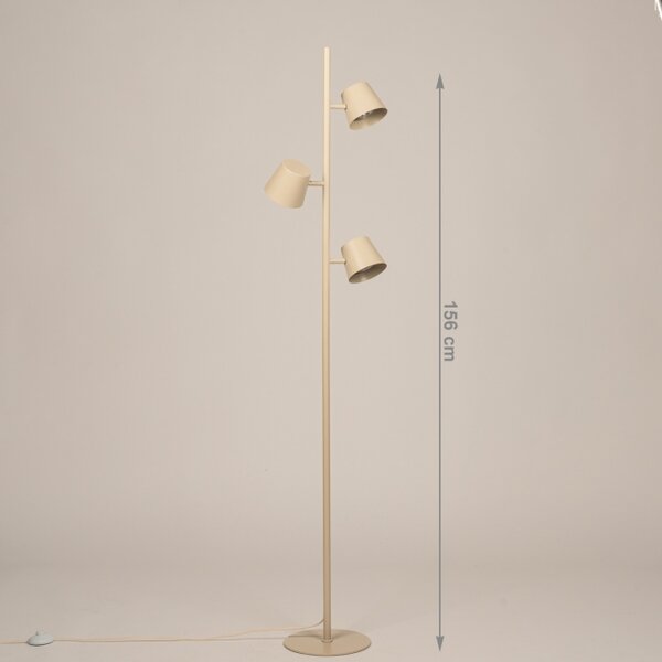 Stojací lampa Snap Fosca Taupe Trio (LMD)
