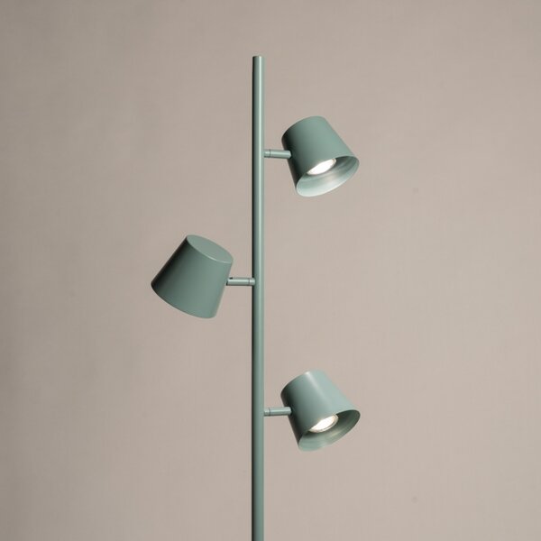 Stojací lampa Snap Fosca Old Green Trio (LMD)
