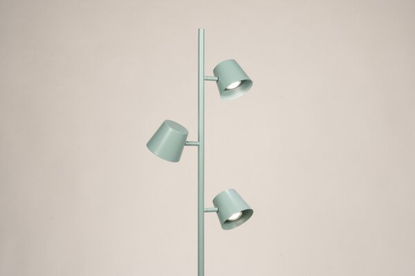 Stojací lampa Snap Fosca Old Green Trio (LMD)