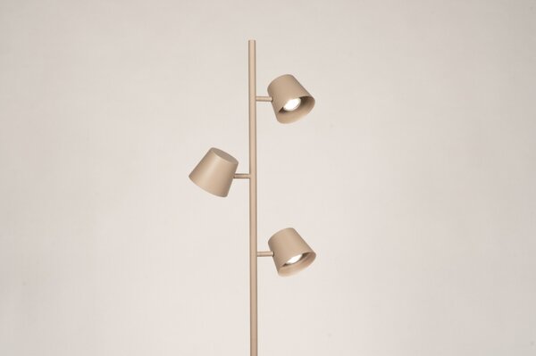 Stojací lampa Snap Fosca Dark Taupe Trio (LMD)